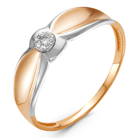 Кольцо, золото, бриллиант, БР111116